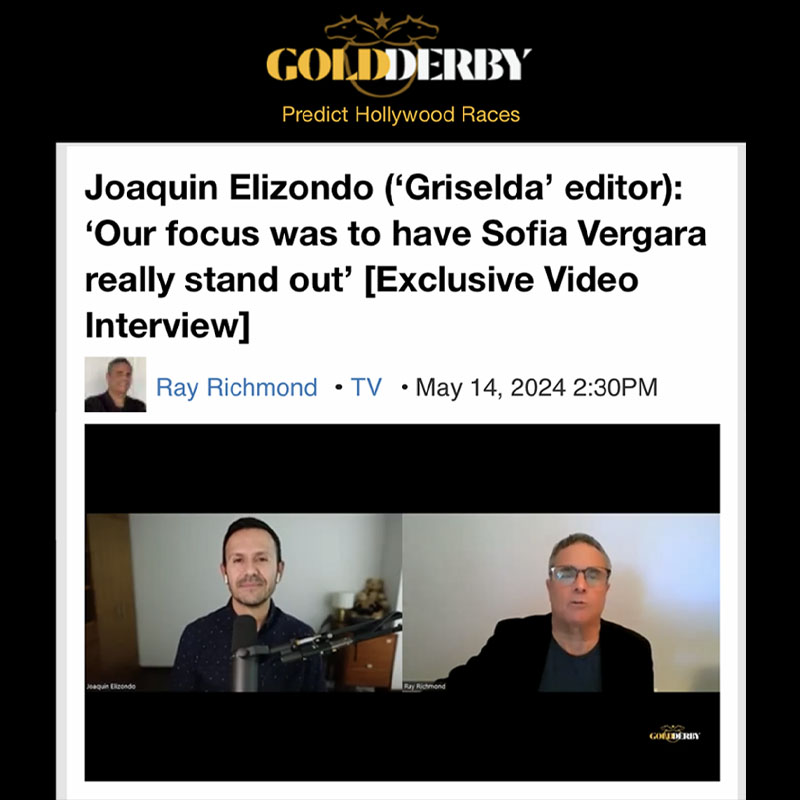 Interview with GRISELDA editor Joaquin Elizondo on Gold Derby